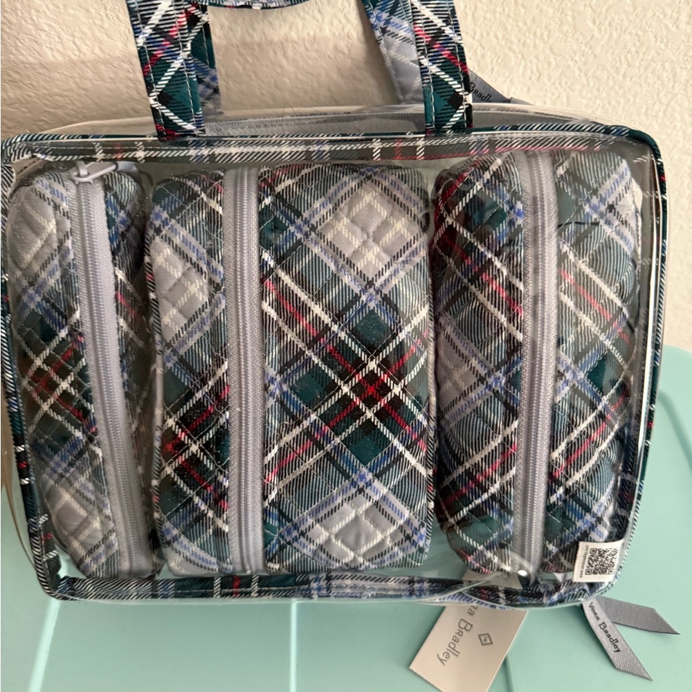 Vera Bradley Plaid Multi-Color Womens travel Bag